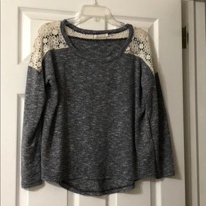 Lace should light sweater